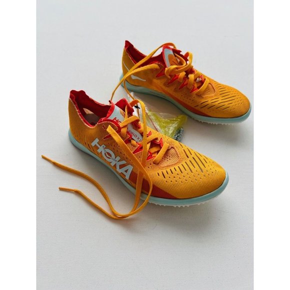 Hoka U Cielo X LD Spike Sneaker Shoes Unisex Orange - Picture 1 of 3